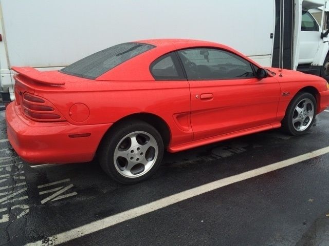 1994 Red Ford Mustang Coupe