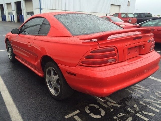 1994 Red Ford Mustang Coupe