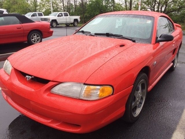 1994 Red Ford Mustang Coupe