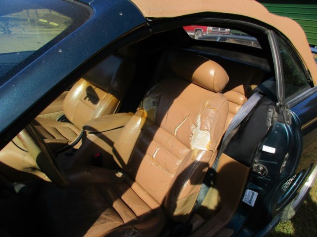 1994 Green Ford Mustang Convertible