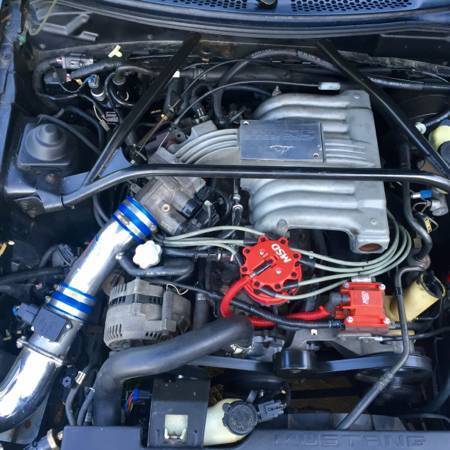 1994 BLACK Ford Mustang Convertible