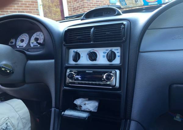 1994 BLACK Ford Mustang Convertible