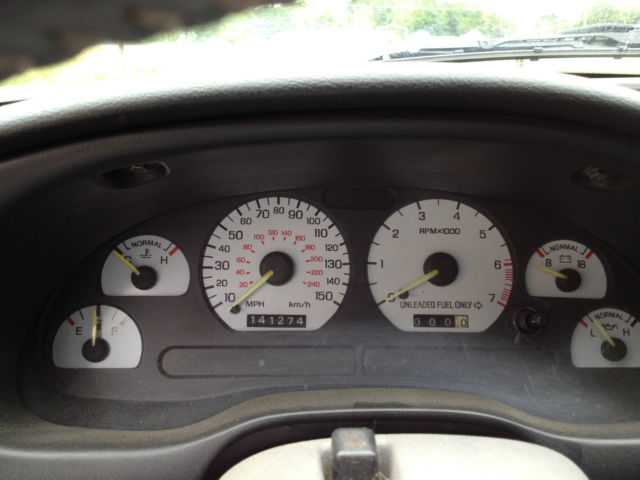 1994 Black with Strips Ford Mustang Coupe