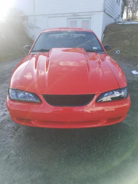 1994 Red Ford Mustang Coupe