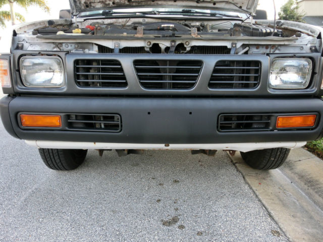 1994 White Nissan Other Pickups Pickup