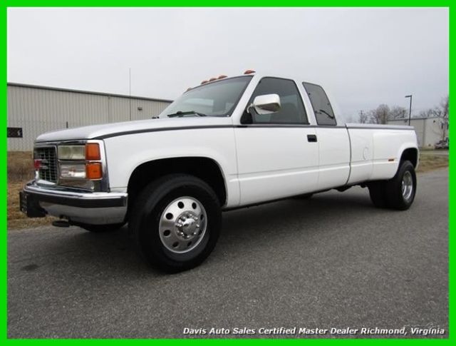 1994 White GMC Sierra 3500 Pickup Truck