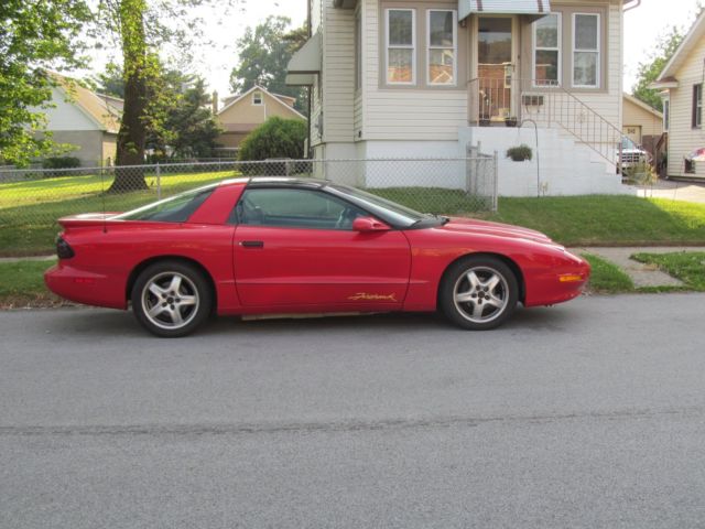 1994 Red Pontiac Firebird Coupe