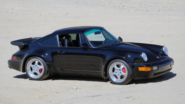 1994 Black Porsche 911 Turbo 3.6 --