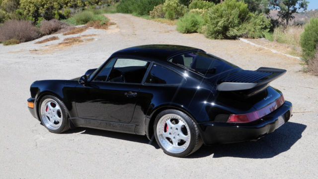 1994 Black Porsche 911 Turbo 3.6 --