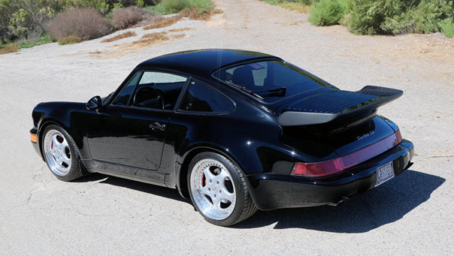 1994 Black Porsche 911 Turbo 3.6 --