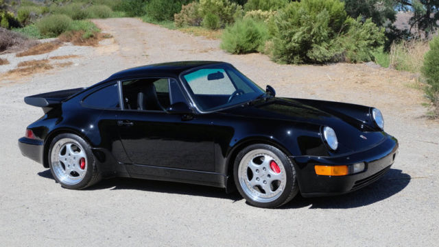 1994 Black Porsche 911 Turbo 3.6 --