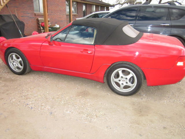 1994 Red Porsche 968 Convertible