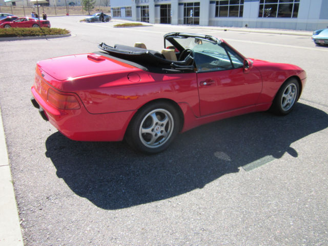 1994 Red Porsche 968 Convertible