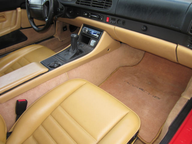 1994 Red Porsche 968 Convertible