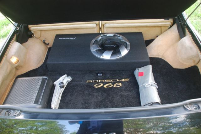 1994 Black Porsche 968 Coupe
