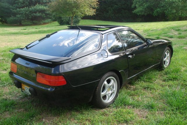 1994 Black Porsche 968 Coupe