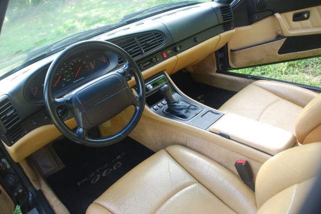 1994 Black Porsche 968 Coupe