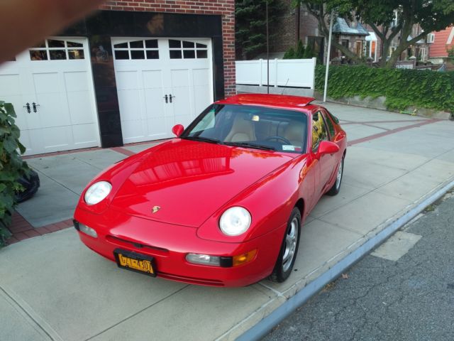 1994 Red Porsche 968 Coupe