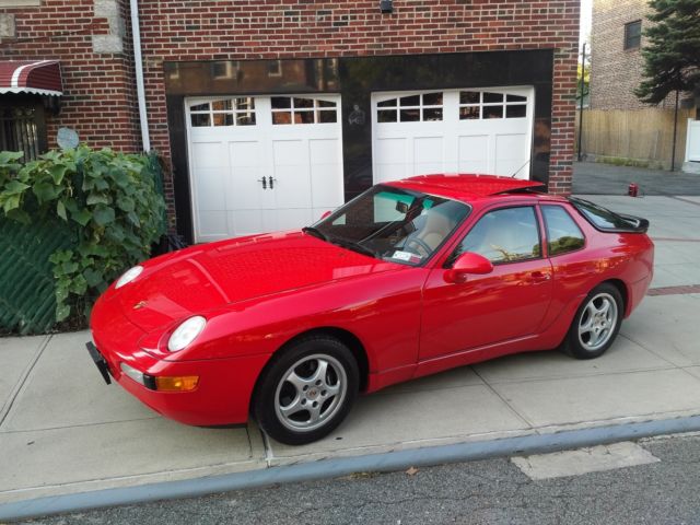 1994 Red Porsche 968 Coupe