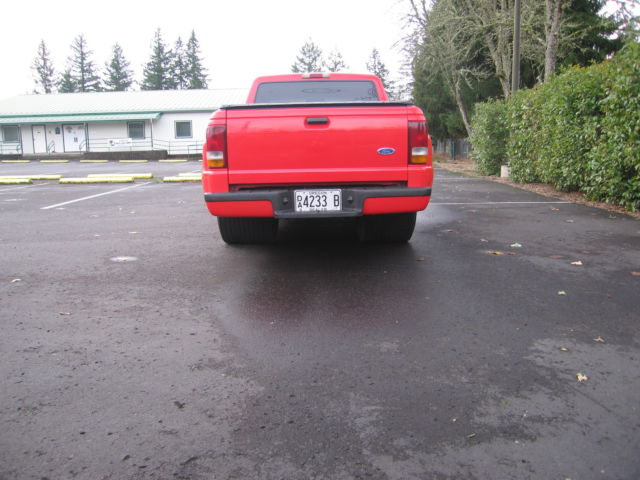 1994 Red Ford Ranger Extended Cab Pickup