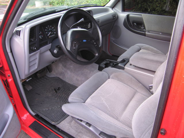 1994 Red Ford Ranger Extended Cab Pickup