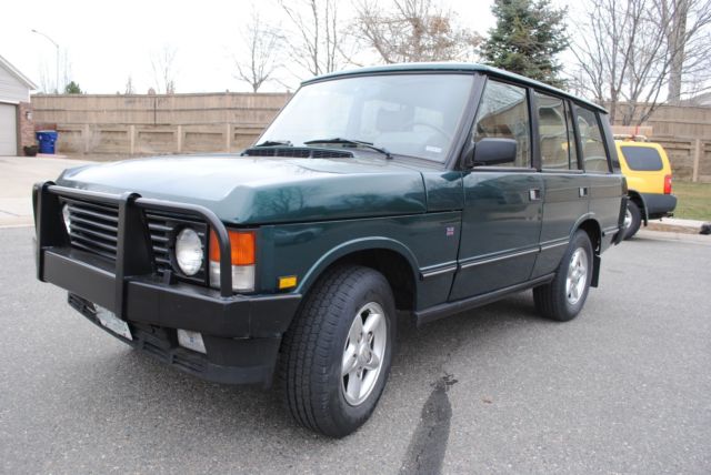 1994 Black Land Rover Range Rover SUV