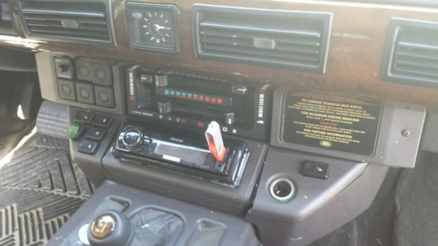 1994 Black Land Rover Range Rover SUV