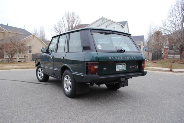 1994 Black Land Rover Range Rover SUV