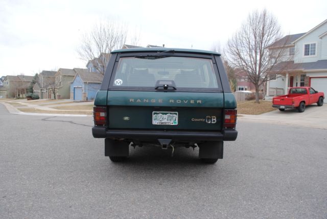 1994 Black Land Rover Range Rover SUV