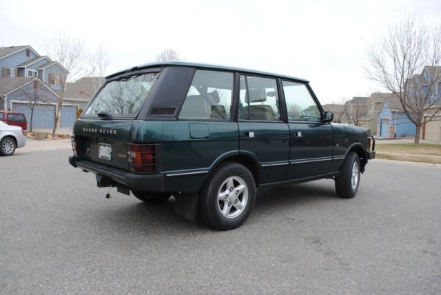 1994 Black Land Rover Range Rover SUV