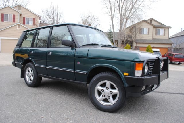 1994 Black Land Rover Range Rover SUV