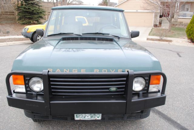1994 Black Land Rover Range Rover SUV