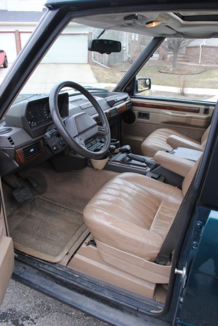 1994 Black Land Rover Range Rover SUV
