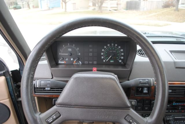 1994 Black Land Rover Range Rover SUV