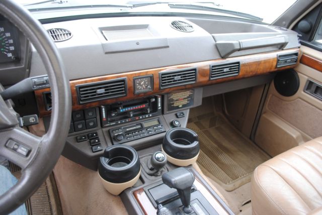 1994 Black Land Rover Range Rover SUV