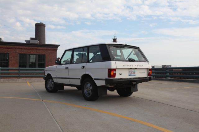 1994 White Land Rover Range Rover SUV