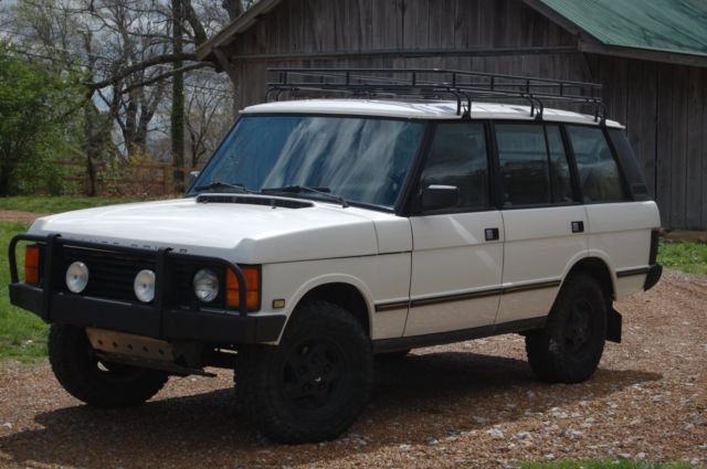 1994 Alpine White Land Rover Range Rover SUV