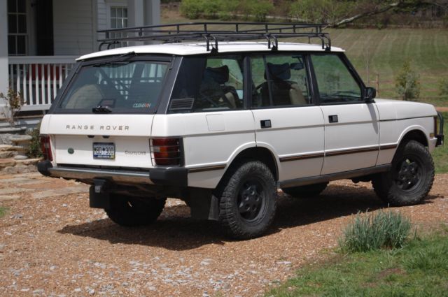 1994 Alpine White Land Rover Range Rover SUV