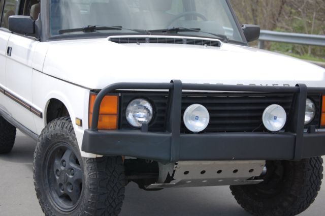 1994 Alpine White Land Rover Range Rover SUV