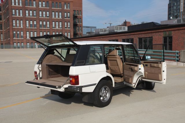 1994 White Land Rover Range Rover SUV