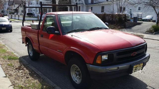 1994 Red Chevrolet S-10 Standard Cab Pickup