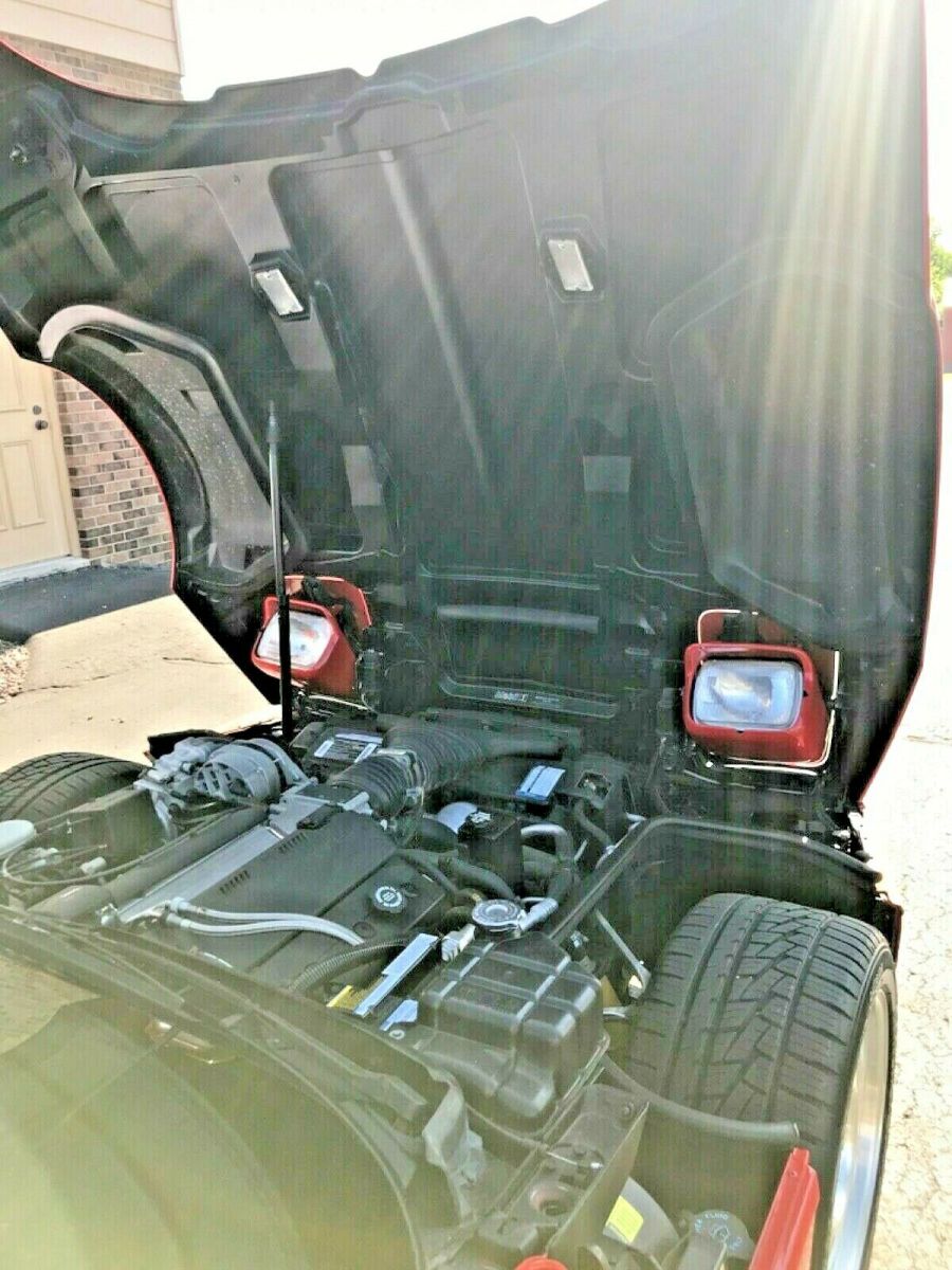 1994 Red Chevrolet Corvette Coupe