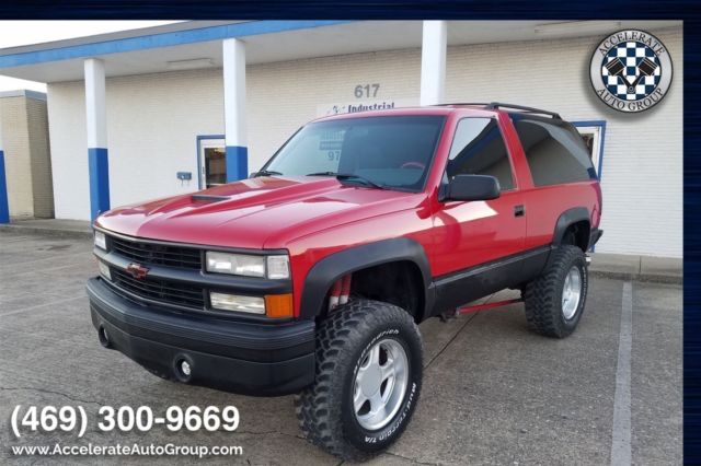 1994 Red Chevrolet Blazer