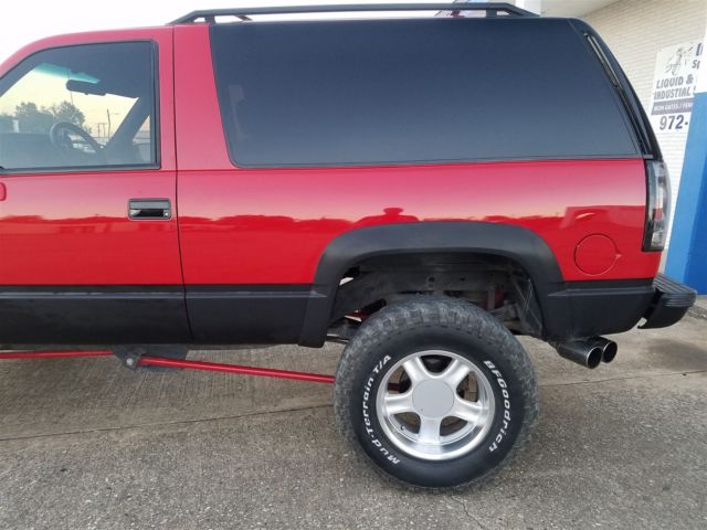1994 Red Chevrolet Blazer