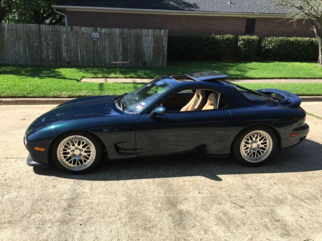 1994 Blue Mazda RX-7 Two door