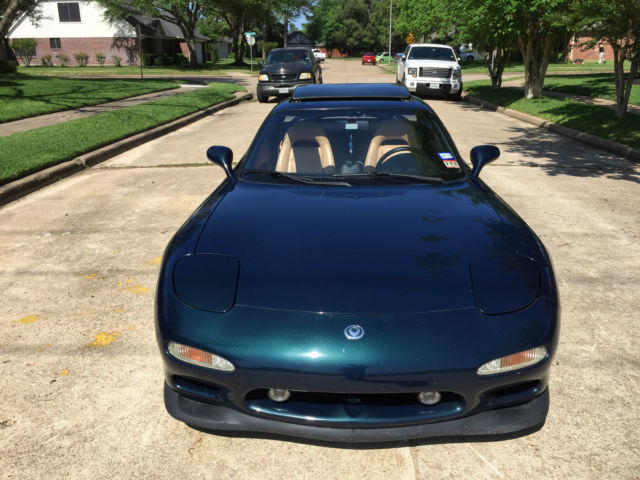 1994 Blue Mazda RX-7 Two door