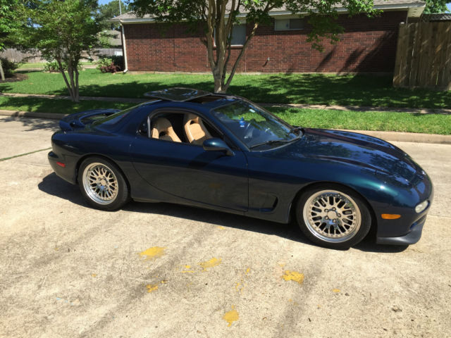 1994 Blue Mazda RX-7 Two door