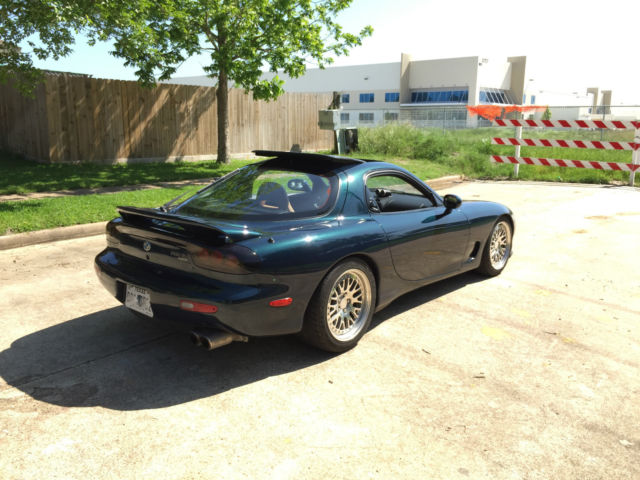 1994 Blue Mazda RX-7 Two door