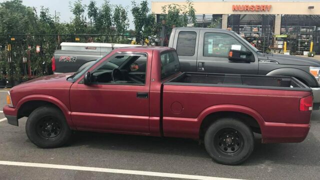 1994 Red Chevrolet S-10 Standard Cab Pickup