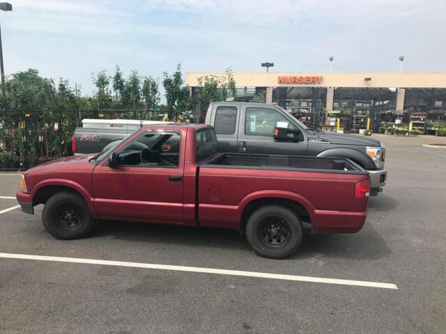 1994 Red Chevrolet S-10 Standard Cab Pickup